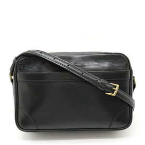 Louis Vuitton Epi Trocadero Shoulder Bag Crossbody Leather Noir Black